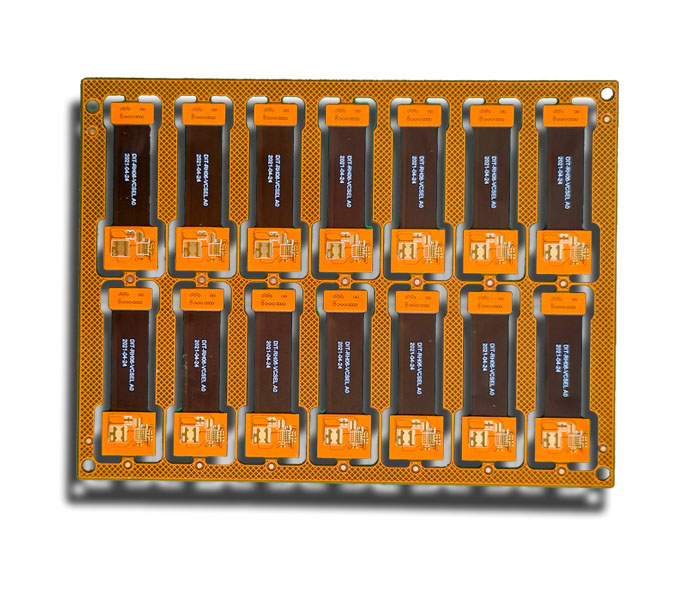 4層BGA軟硬結合板-盤中孔 